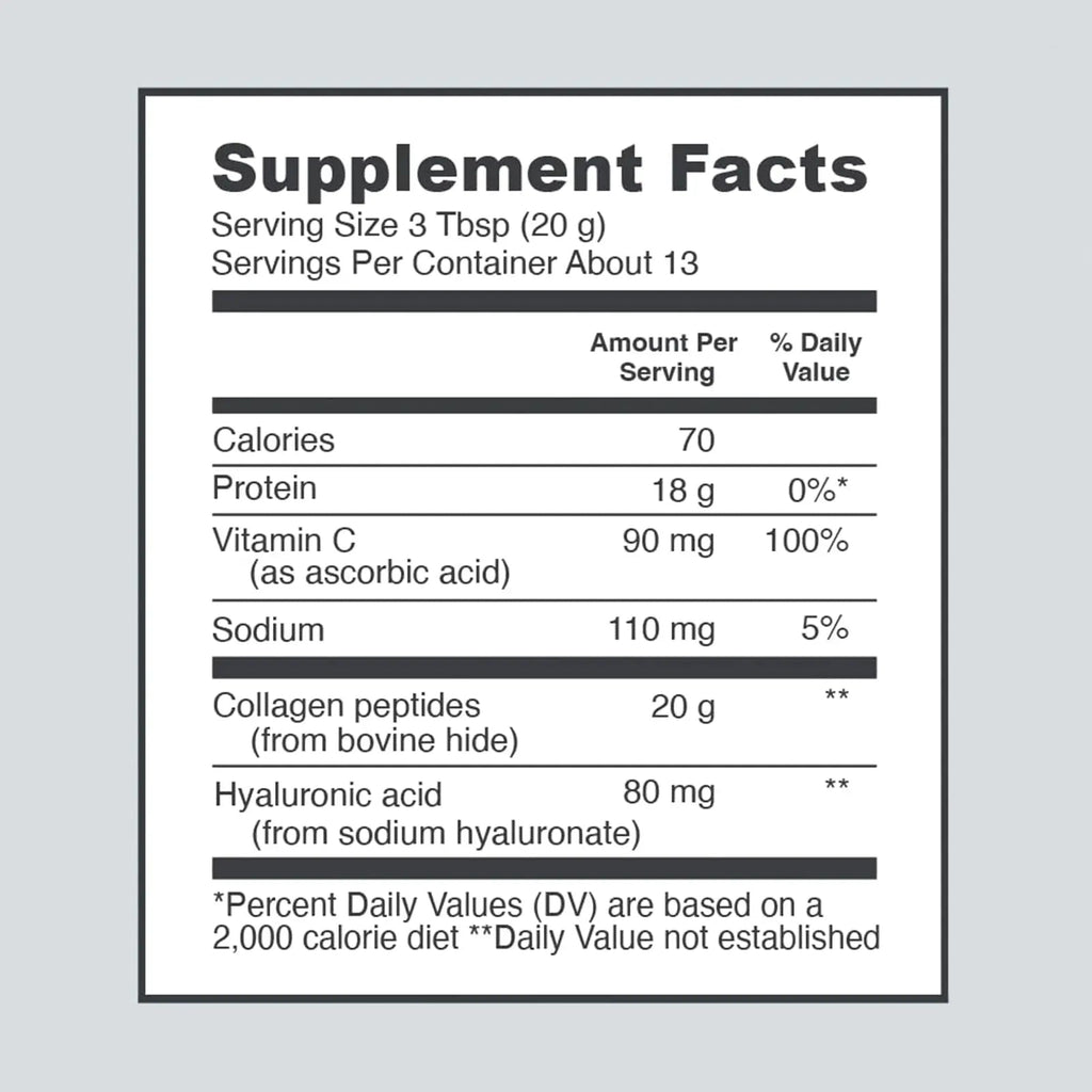Vital Proteins Collagen Peptides Powder, 9.33 oz Unflavored + 15 oz Vanilla Plant Protein - TrustMedUSA
