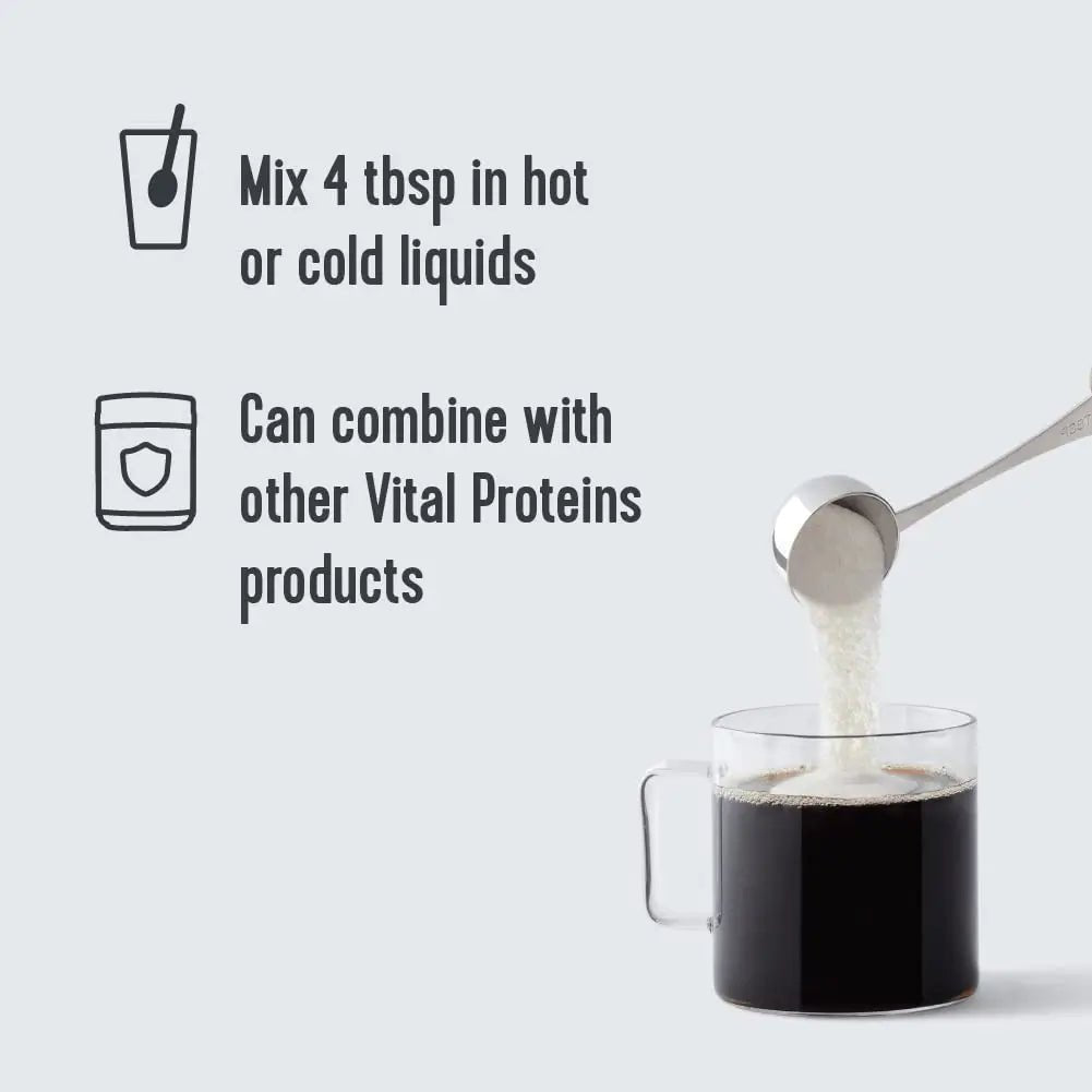 Vital Proteins Collagen Peptides Powder, Promotes Hair, Nail, Skin, Bone and Joint Health - TrustMedUSA