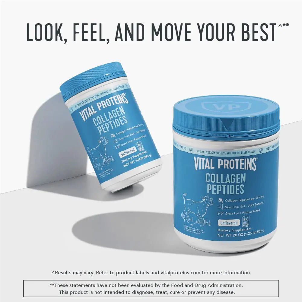 Vital Proteins Collagen Peptides Powder, Promotes Hair, Nail, Skin, Bone and Joint Health - TrustMedUSA