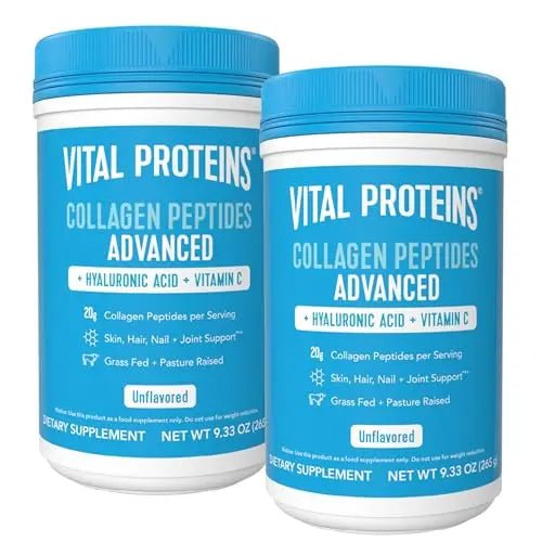 Vital Proteins Collagen Peptides with Hyaluronic Acid and Vitamin C, Shrink-Wrapped - TrustMedUSA