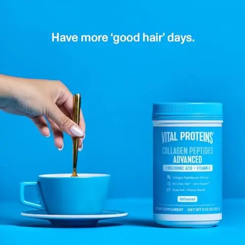 Vital Proteins Collagen Peptides with Hyaluronic Acid and Vitamin C, Shrink-Wrapped - TrustMedUSA