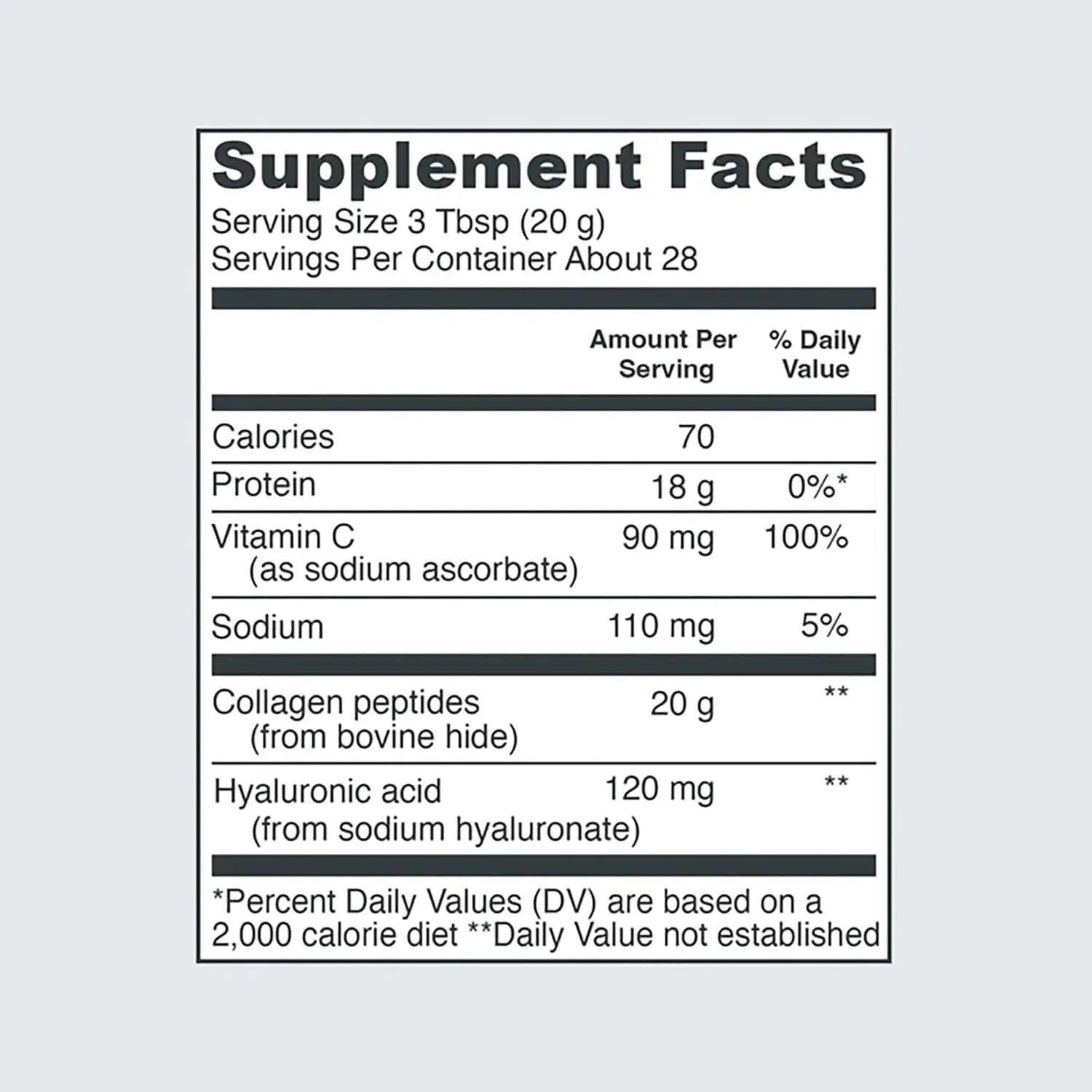 Vital Proteins Collagen Powder Supplement Hydrolyzed Peptides with Hyaluronic Acid - TrustMedUSA