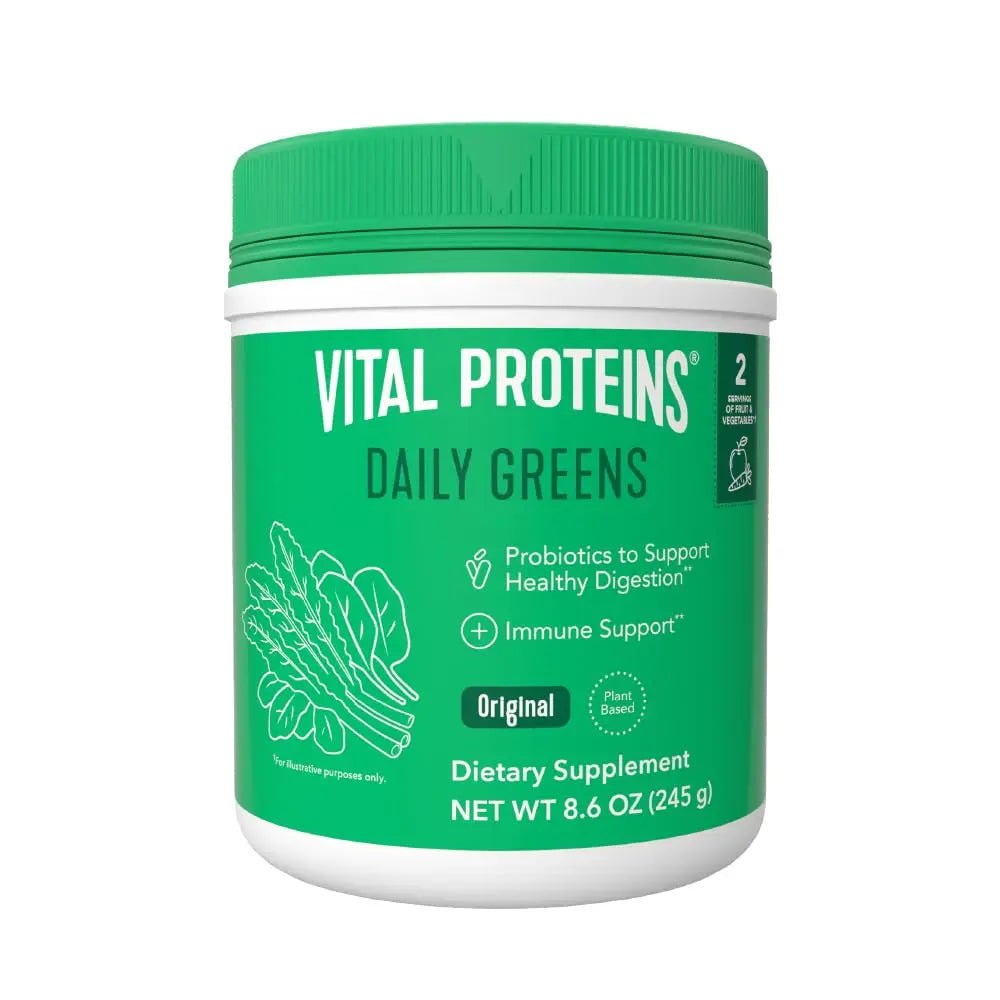 Vital Proteins Unflavored Daily Greens, 8.6 OZ - TrustMedUSA