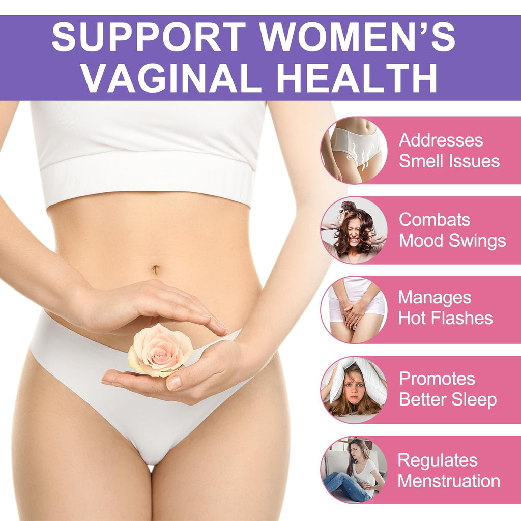 Vital Vaginal Probiotic Gummies for Women, 60PCS Feminine Balance Gummies, PH Balance,Immune Support, Vegan, Gluten-Free, Vaginal Probiotics Supplement, 60 Count - TrustMedUSA