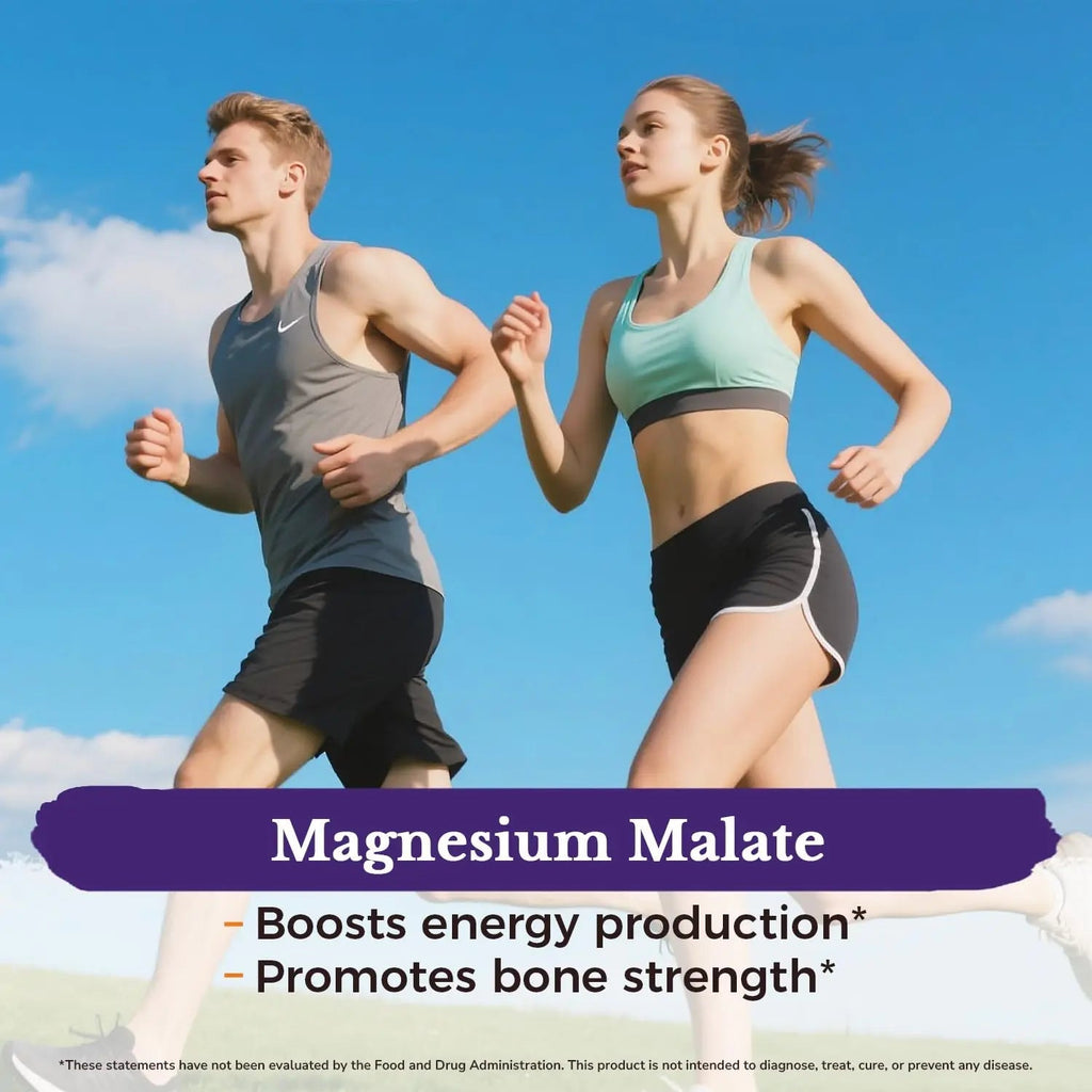 Vitalitown Magnesium Complex | Chelated Easily Absorbed Magnesium Glycinate Citrate Malate | Buffered | 210mg Elemental Mag | Sleep, Nerve, Digestion, Energy | Non-GMO 240 Veg Caps - TrustMedUSA