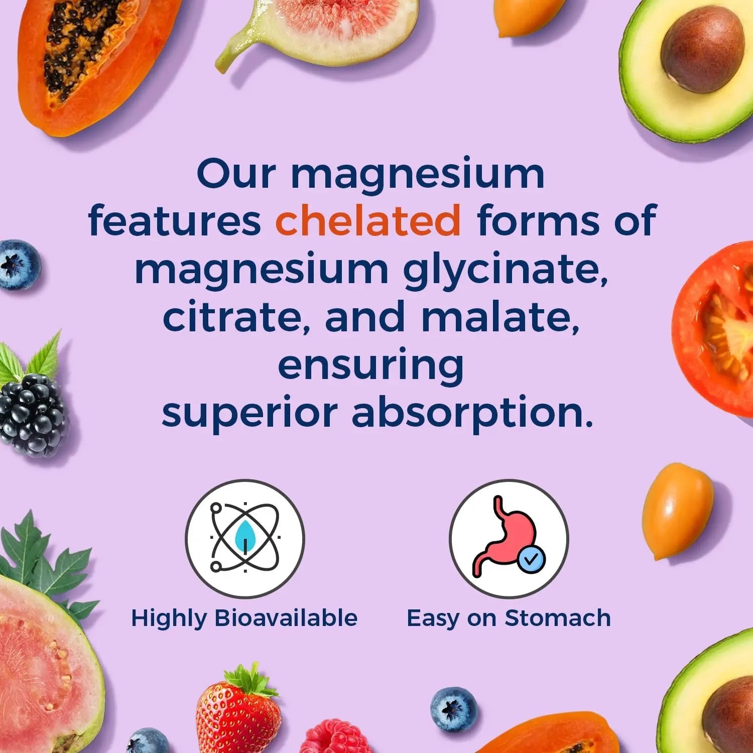 Vitalitown Magnesium Complex | Chelated Easily Absorbed Magnesium Glycinate Citrate Malate | Buffered | 210mg Elemental Mag | Sleep, Nerve, Digestion, Energy | Non-GMO 240 Veg Caps - TrustMedUSA