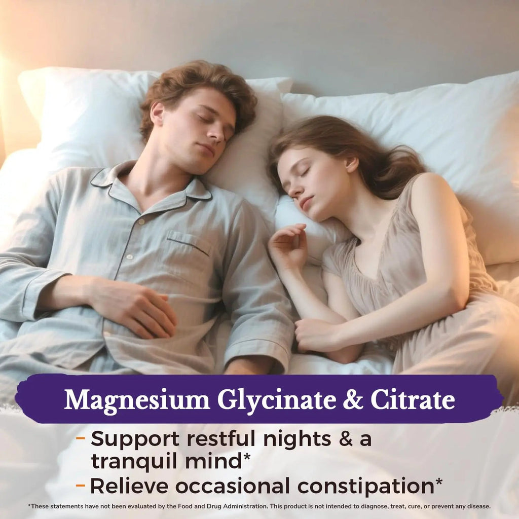 Vitalitown Magnesium Complex | Chelated Easily Absorbed Magnesium Glycinate Citrate Malate | Buffered | 210mg Elemental Mag | Sleep, Nerve, Digestion, Energy | Non-GMO 240 Veg Caps - TrustMedUSA