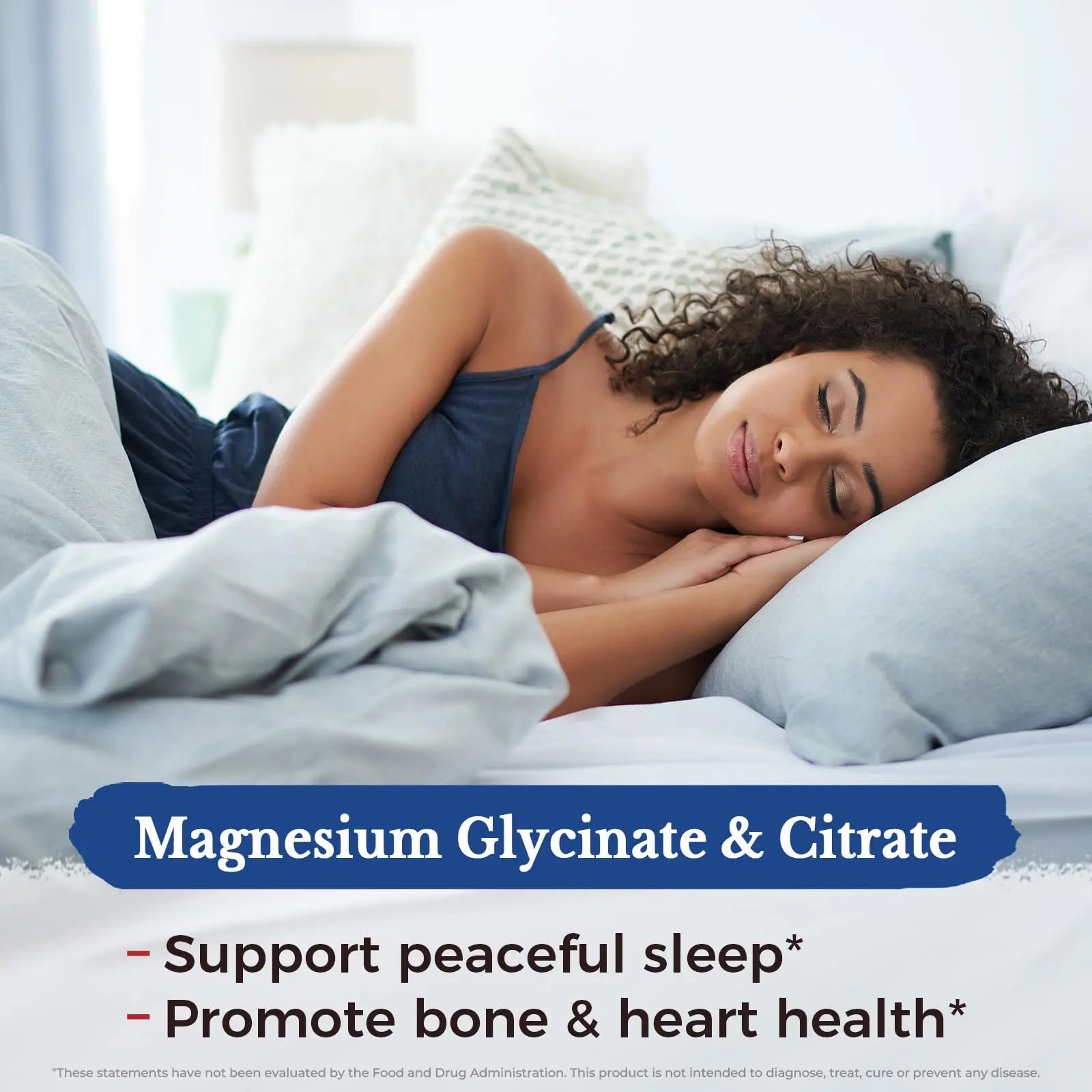 Vitalitown Magnesium Complex Supplement | 300mg Elemental Mag | Magnesium Citrate Glycinate Taurate Malate | Non-GMO, No Gluten, 90 Vegan Magnesio Capsules for Bone Brain Heart - TrustMedUSA