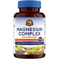 Vitalitown Magnesium Complex Supplement | 300mg Elemental Mag | Magnesium Citrate Glycinate Taurate Malate | Non-GMO, No Gluten, 90 Vegan Magnesio Capsules for Bone Brain Heart - TrustMedUSA