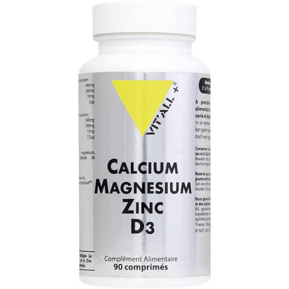 Vitall+ Calcium Magnesium, Zinc, vitamin D3 - TrustMedUSA