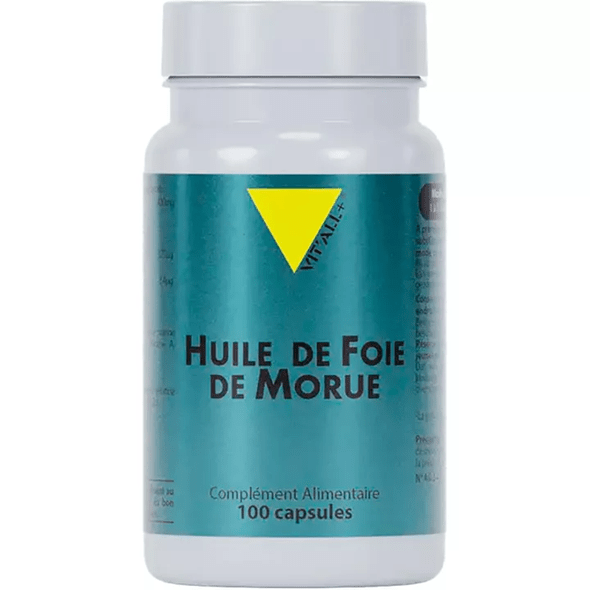 Vitall+ Cod Liver Oil 100 capsules - TrustMedUSA