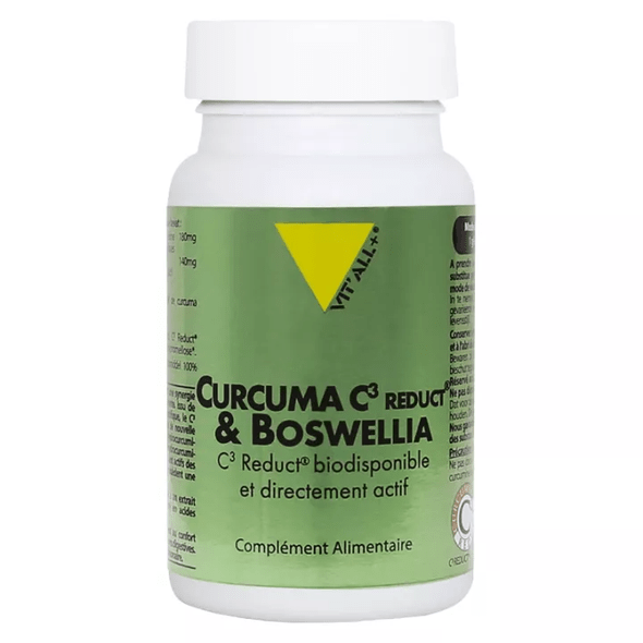 Vitall + Curcuma C3 Reduct and Boswellia Plant Capsules - TrustMedUSA
