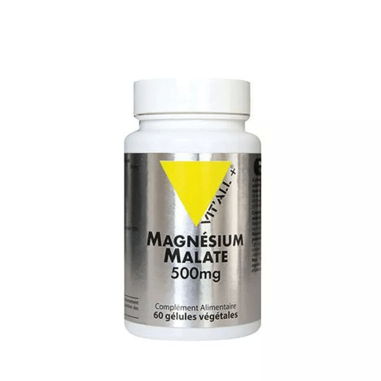 Vit'All+ Magnesium Malate 500mg 60 capsules - TrustMedUSA