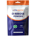 Vitamatic D-Ribose Powder 500g - 17.6 OZ (500 Gram) | Pure & Unflavored | Non-GMO | Easy-Mix Dietary Supplement - TrustMedUSA