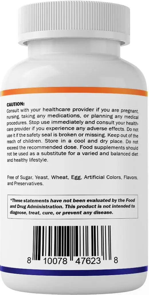 Vitamatic Magnesium Complex, 400mg Elemental MG (as Bisglycinate, Citrate, Taurate, Malate, Aspartate, Oxide, Gluconate, Lysinate Glycinate, Orotate, Succinate) – 120 Capsules - TrustMedUSA