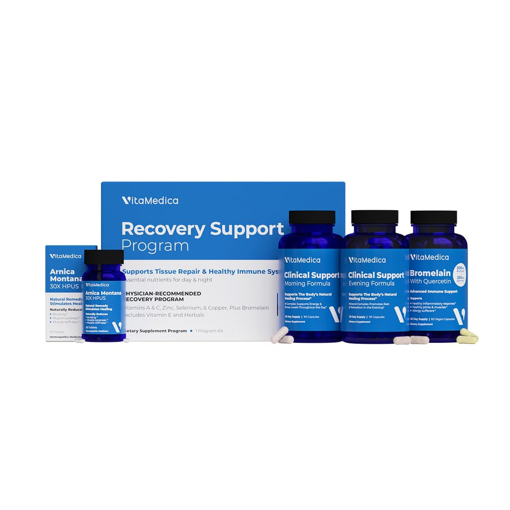 VitaMedica | Arnica Montana 30X + Bromelain with Quercetin + Clinical Support Formula Bundle - TrustMedUSA