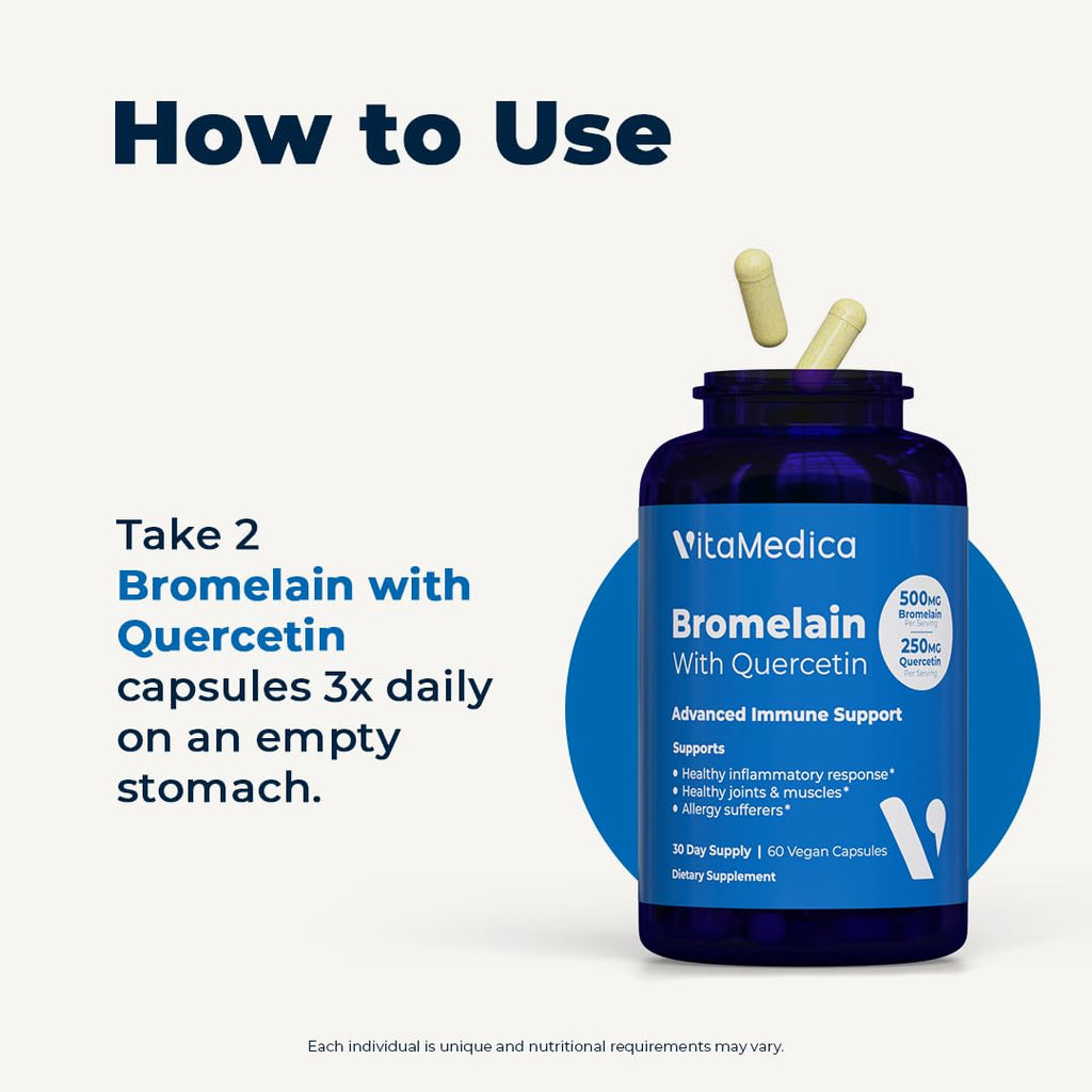 VitaMedica | Arnica Montana 30X + Bromelain with Quercetin + Clinical Support Formula Bundle - TrustMedUSA