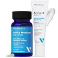 VitaMedica Arnica Montana Tablets & Arnica Cream Bundle - 150 Rapid Dissolve Tablets + 0.5 oz Vitamin K Topical Cream - TrustMedUSA
