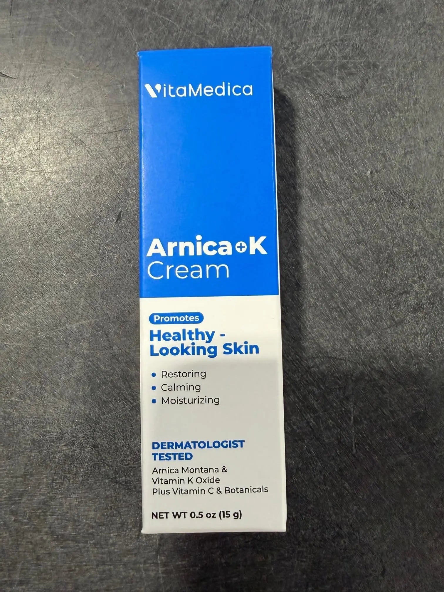 VitaMedica Arnica Montana Tablets & Arnica Cream Bundle - 150 Rapid Dissolve Tablets + 0.5 oz Vitamin K Topical Cream - TrustMedUSA