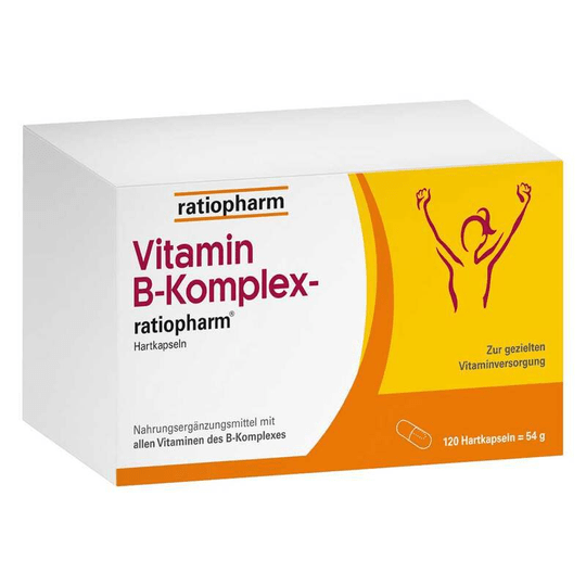 Vitamin B complex ratiopharm 120 capsules - TrustMedUSA