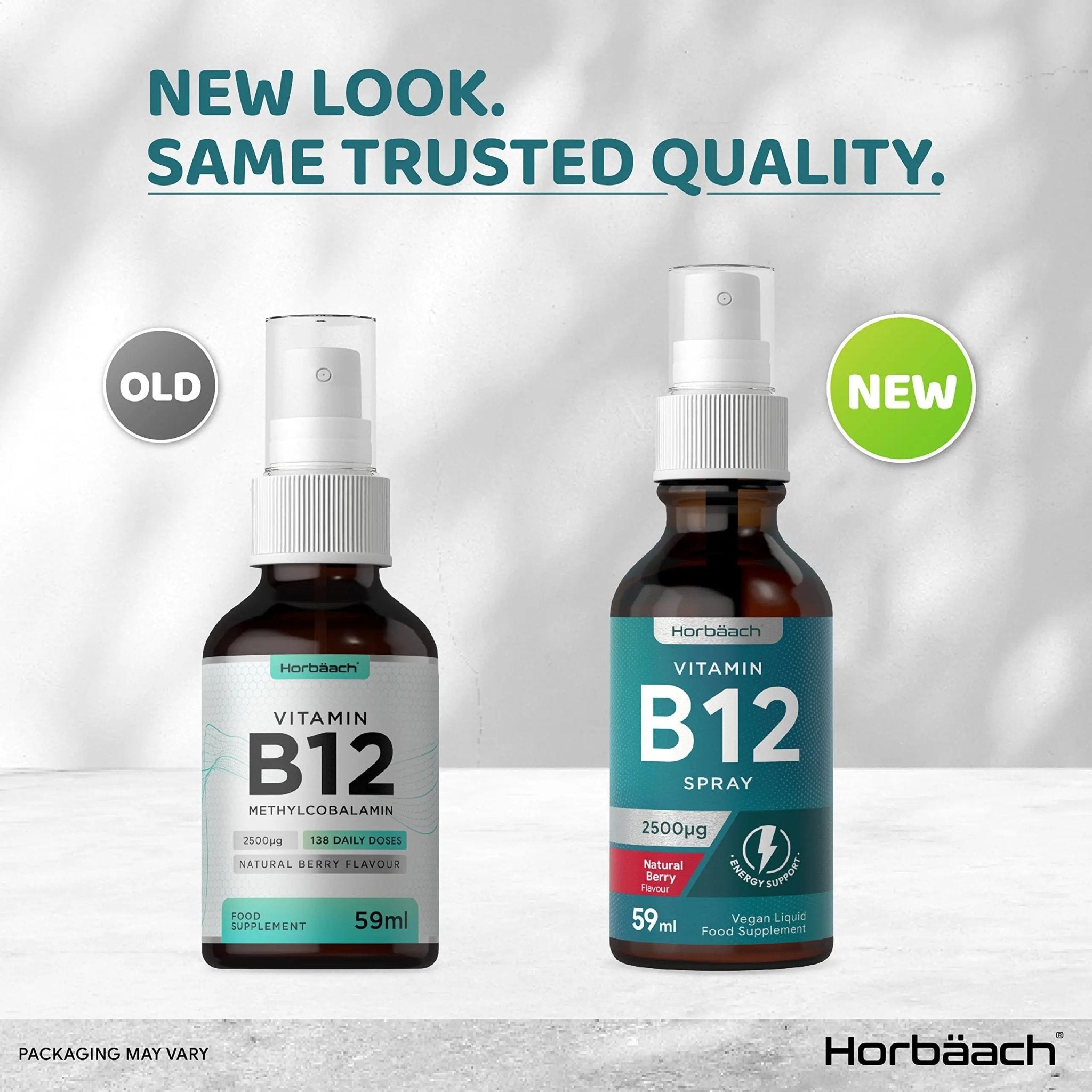 Vitamin B12 Spray 2500mcg | 59ml | High Strength Supplement | Natural Berry Flavour - TrustMedUSA