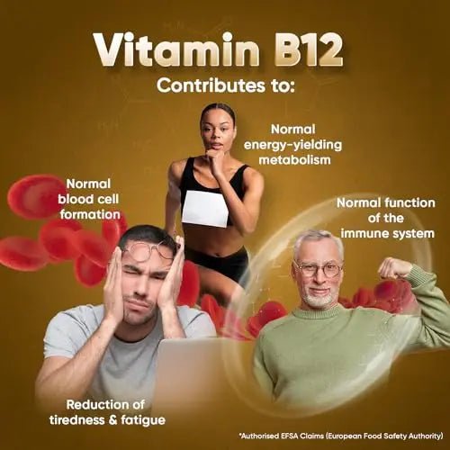 Vitamin B12 Tablets High Strength – 1000mcg Vegan B12 Supplement – 450 Pure Methylcob - TrustMedUSA