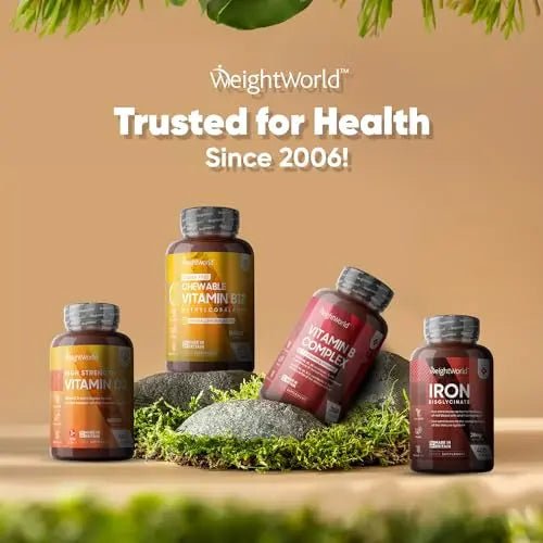 Vitamin B12 Tablets High Strength – 1000mcg Vegan B12 Supplement – 450 Pure Methylcob - TrustMedUSA