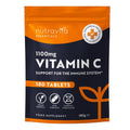 Vitamin C Tablets 1100mg – 180 Premium Vegan and Vegetarian Tablets – 3 Month Supply - TrustMedUSA