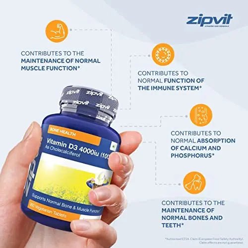 Vitamin D 4000iu 360 Micro Tablets. Vegetarian Society Approved. 12 Months Supply - TrustMedUSA
