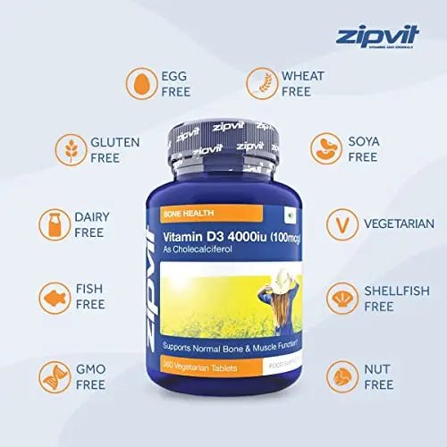 Vitamin D 4000iu 360 Micro Tablets. Vegetarian Society Approved. 12 Months Supply - TrustMedUSA