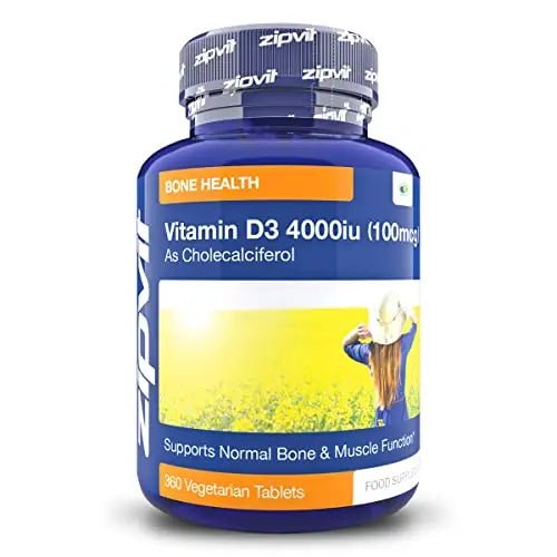 Vitamin D 4000iu 360 Micro Tablets. Vegetarian Society Approved. 12 Months Supply - TrustMedUSA