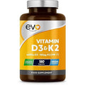 Vitamin D3 4000iu & Vitamin K2 100ug (MK7) |180 Vegetarian Tablets | 1-A-Day | 6 Month - TrustMedUSA