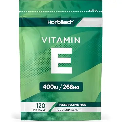 Vitamin E Capsules 400iu | 120 Count | High Strength Vitamin E as DL-a-Tocopheryl - TrustMedUSA