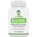 VitaMonk Relaxeril™ All-Natural Muscle Relaxer - Muscle Relaxer Supplement - Complete Muscle Relaxing Formula - TrustMedUSA