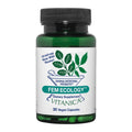 Vitanica FemEcology, Vaginal and Intestinal Probiotic Support, Vegetarian, 30 Capsules - TrustMedUSA