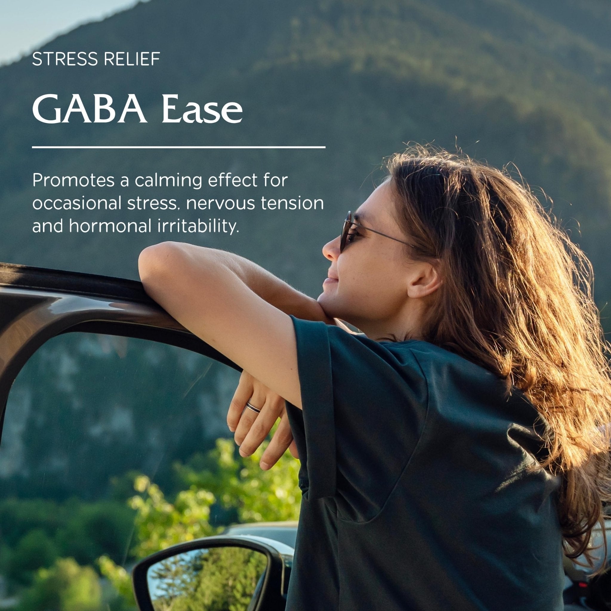 Vitanica, GABA Ease, Calming Support, Vegan, 60 Capsules - TrustMedUSA