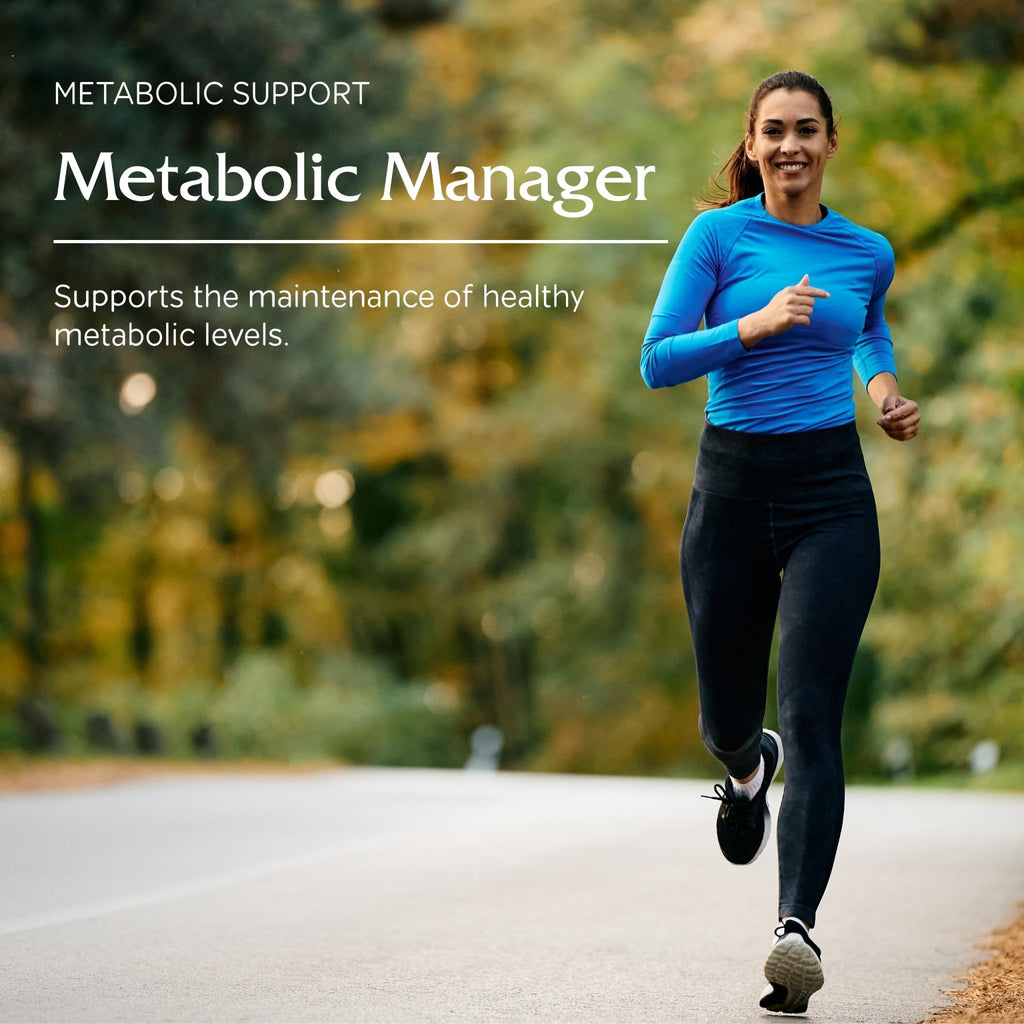 Vitanica Metabolic Manager - Herbal Supplement to Support Healthy Metabolic Response - Dietary Supplement with Vitamin D - Vegan Antioxidant Supplement - 120 Capsules - TrustMedUSA