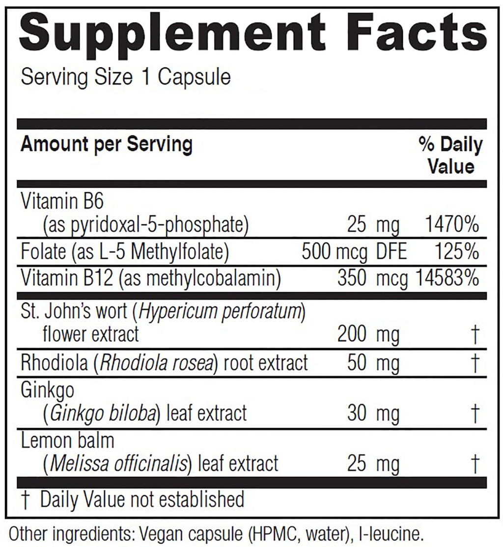 Vitanica Uplift, Mood and Emotional Support, Vegan, 60 Capsules - TrustMedUSA