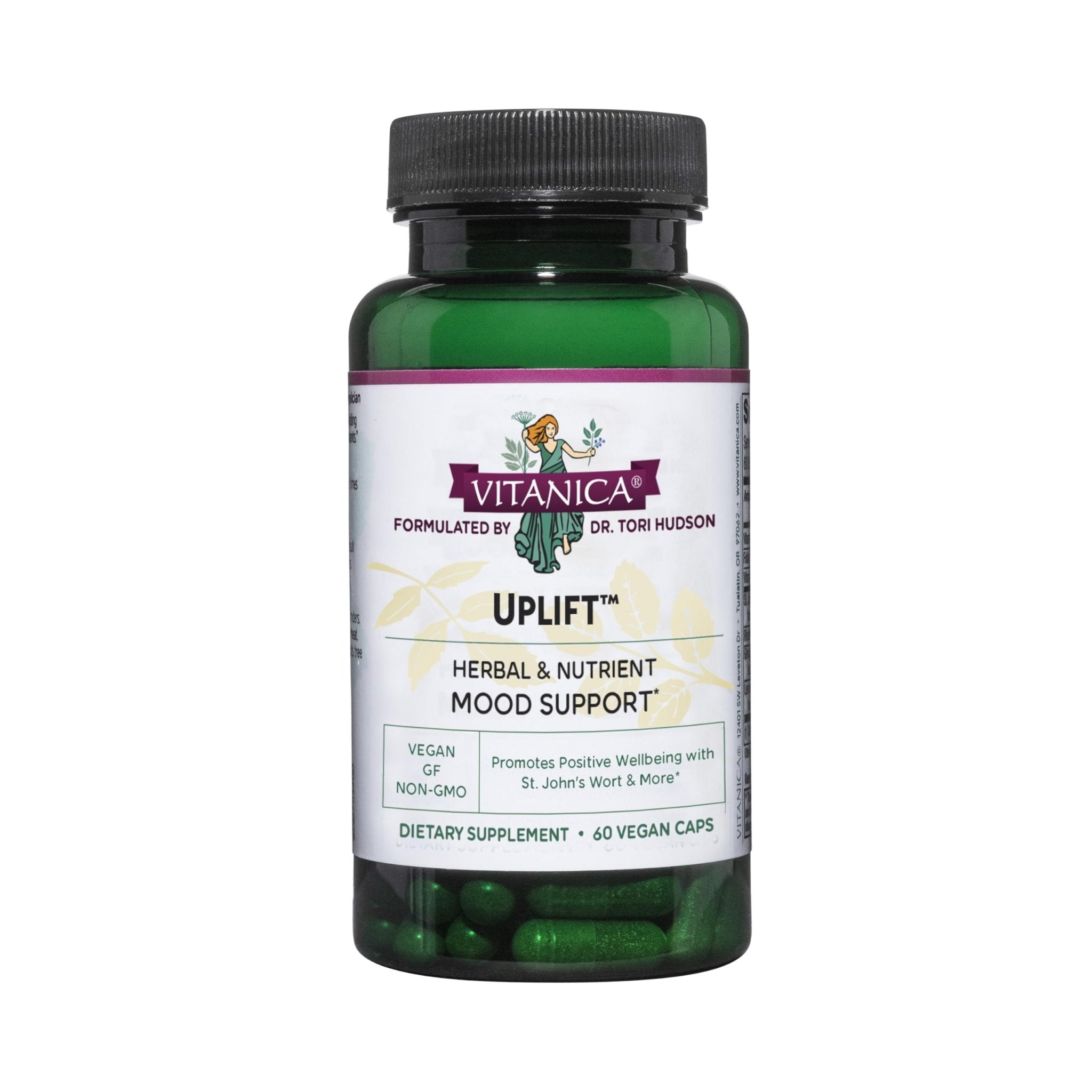 Vitanica Uplift, Mood and Emotional Support, Vegan, 60 Capsules - TrustMedUSA
