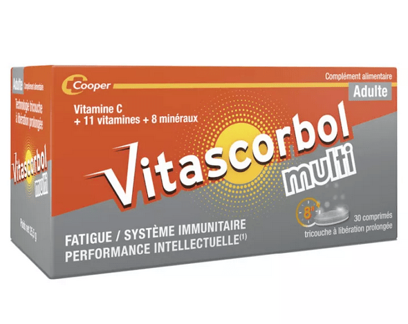 Vitascorbol Multi Adult 30 tablets - TrustMedUSA