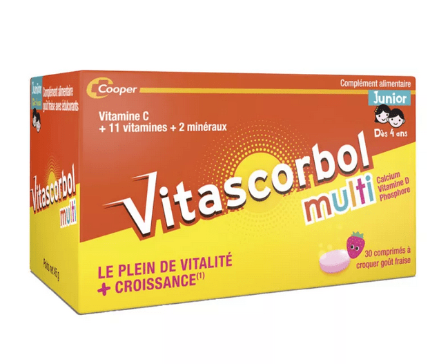 Vitascorbol Multi Junior 30 tablets - TrustMedUSA