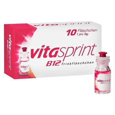 Vitasprint B12 drinking bottles, 10 pcs - TrustMedUSA