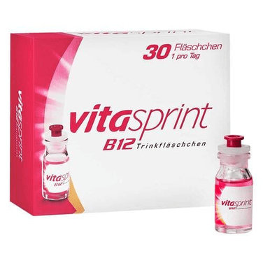 Vitasprint B12 drinking bottles, 30 pcs - TrustMedUSA