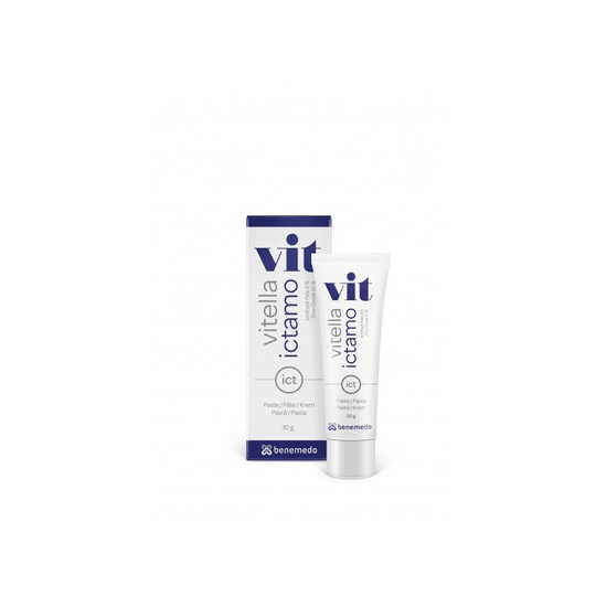 VITELLA ICTAMO Cream 30g Soothing Promotes Skin Regeneration Acne Prone Damaged - TrustMedUSA