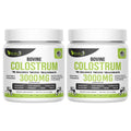 VITINITY Grass Fed Bovine Colostrum Powder for Humans 3000 mg - Natural IgG Colostrum Supplement Gut Health, Immune Support, Muscle Recovery, Wellness | Pure Colostrum Superfood,Unflavored 2 Pack - TrustMedUSA