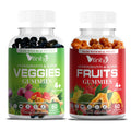 VITINITY Made with Real Fruit-Real Veggie Gummies-Superfood Vegetable Vitamin Supplement for Women,Men,Kids-Blend of Fruit and Greens for Daily Health.Fruits and Vegetables Supplements (30-Day Supply) - TrustMedUSA