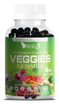 VITINITY Made with Real Super Veggies Delicious Gummy Supplement,Men,Women & Kids - TrustMedUSA