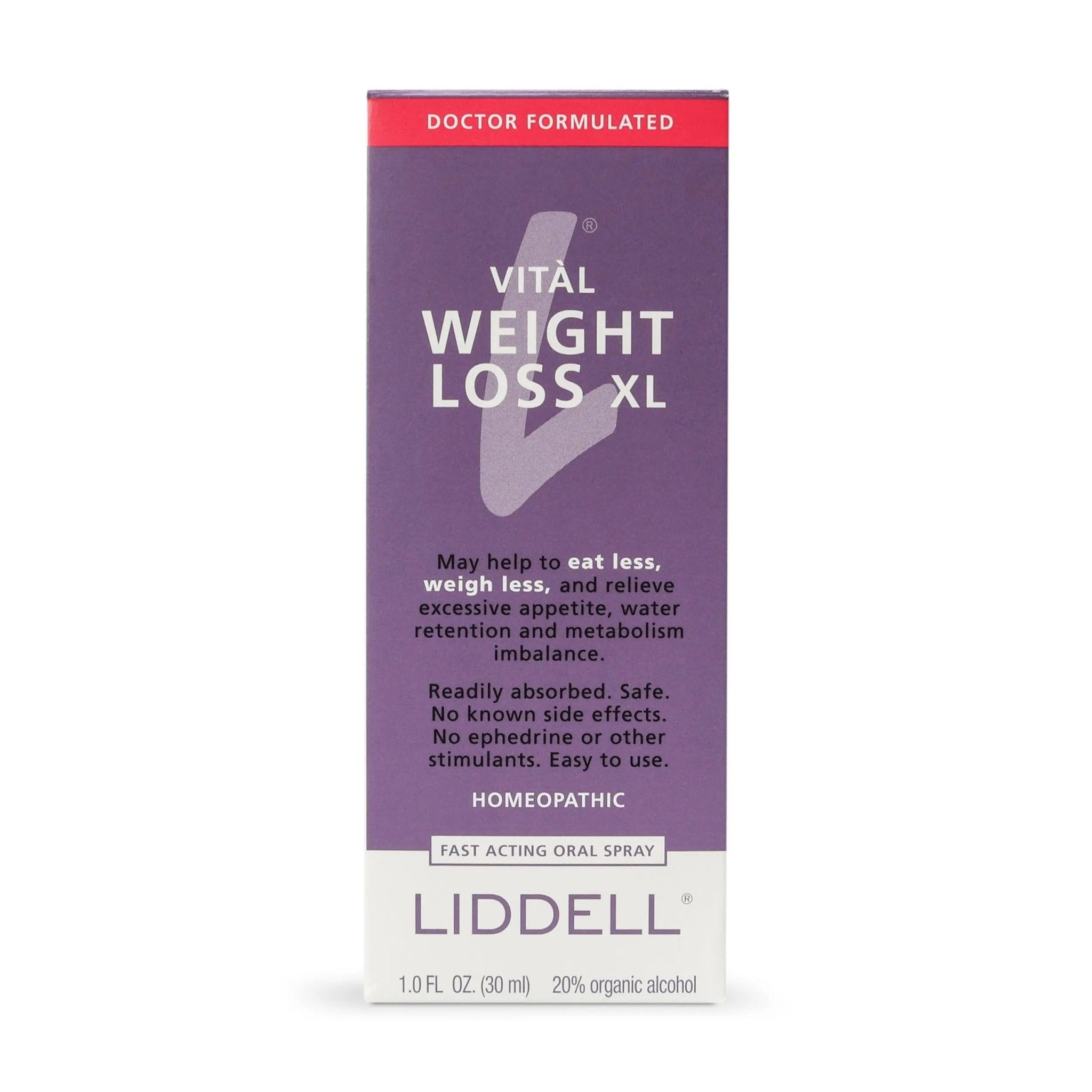 VITL Weight Loss XL Liddell Homeopathic 1 oz Liquid - TrustMedUSA