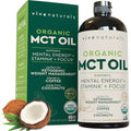 Viva Naturals Organic MCT Oil for Keto Coffee (32 fl oz) - Best MCT Oil Supplement - TrustMedUSA