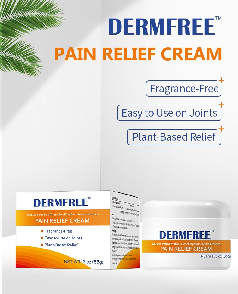 VivaBloom Joint Cream - Soothing Muscle for Aches & Stiffness, Fragrance-Free Herbal Formula for Targeted Comfort, Fast-Absorbing Topical Cream - TrustMedUSA